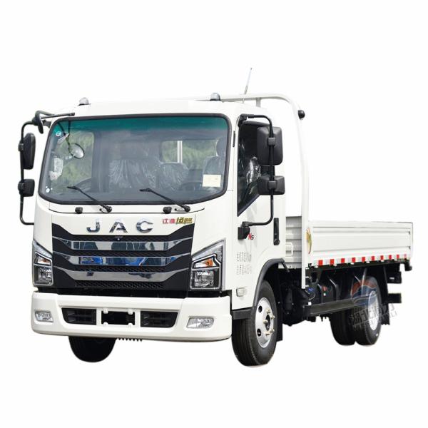 Factory Hot JAC Wide-body Single-row Cummins 160 Horsepower Railing Truck  Cargo Truck     Freight Truck