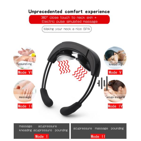 12X14X3.3 cm Electric Cervical Neck Massager in 0.65kg YLP-2120