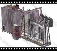 Car Logos And Signs Vacuum Metalizing Machine ,  PVD Vacuum Evaporation Equipment, Tungsten wire resistance evaporation