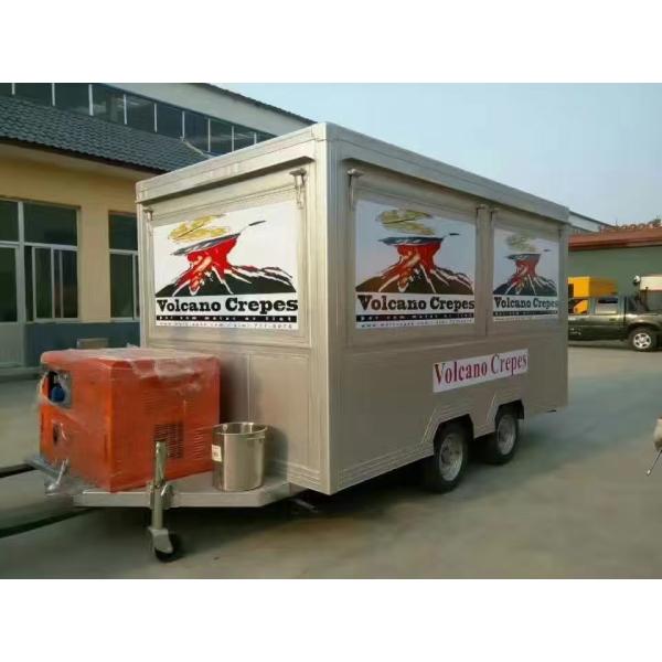Mobile  Food Truck Trailer With Snack Machine And Equipment