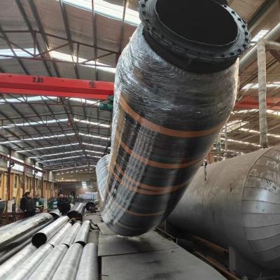 High Strength Synthetic Cord Reinforcement Rubber Floating Discharge Hose For 10 Degree Bend Angle And Maximum Pressure Of 500 Psi