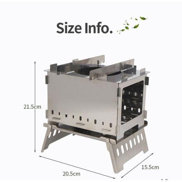 Outdoor Portable Barbecue Grill Compact Design Without Overheating Protection Folding