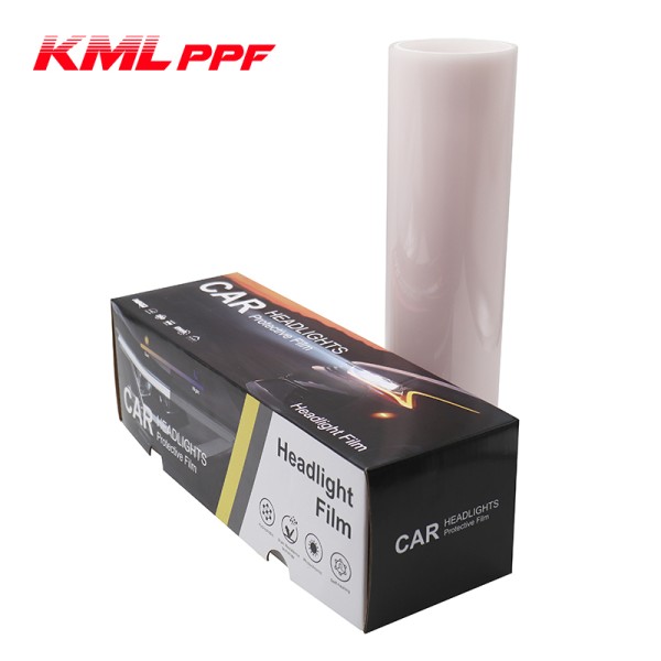 Anti Scratch Headlight Tint Film 30cm X 15m Photochromic  Headlight Wrap Film