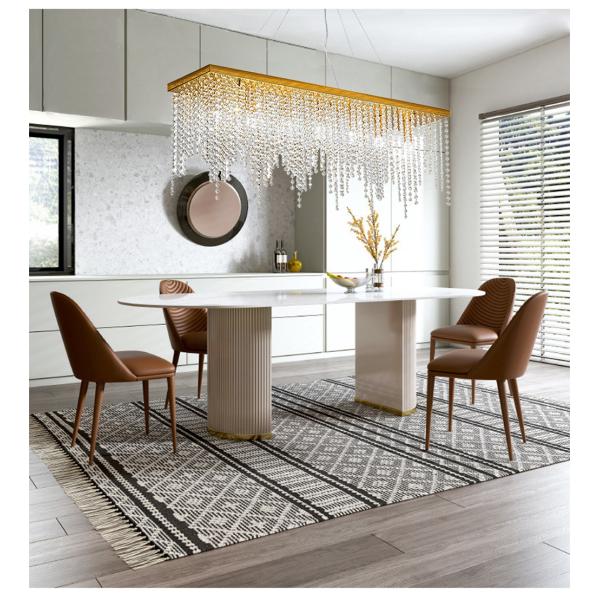 Crystal Chain Ceiling Lights New Lampara Techo for Home Decor guzhen lighting(WH-CA-107)