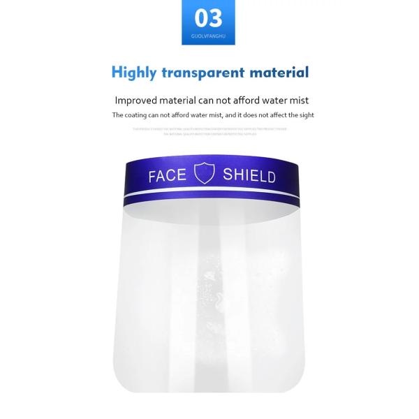 Шляпа безопасности слюны летания ясности защитной маски анти- вируса тумана защитная анфас