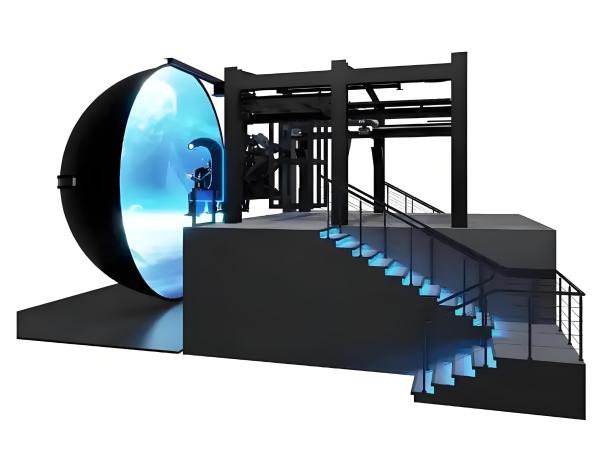 VR 3D Track Cinema for Theme Parks with 4D Motion Seats