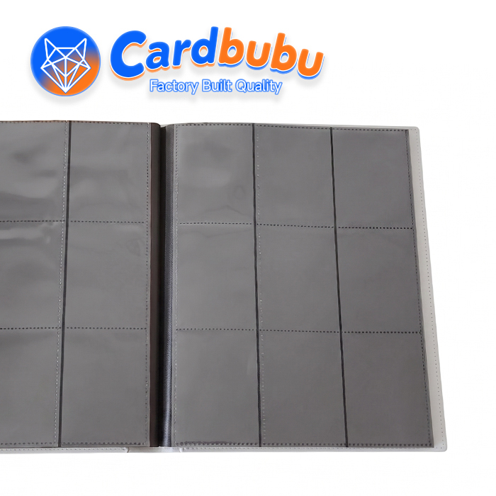 Multiple Colors 9 Pockets Holder PTCG Game PP Card Binders Collector Card Album
