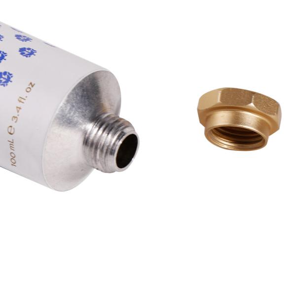 Empty Aluminum Cosmetic Packaging Soft Tube Skin Care Cream Squeeze Tube