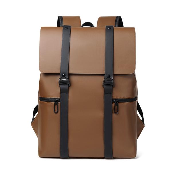 20-39Litre Modern PU Fabric Business Backpacks , Waterproof Laptop Backpack For Work