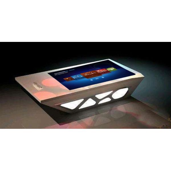 55-Inch Hollow-Out Design Smart Negotiation Table Smart Coffee Table Style Table Top Touch Screen