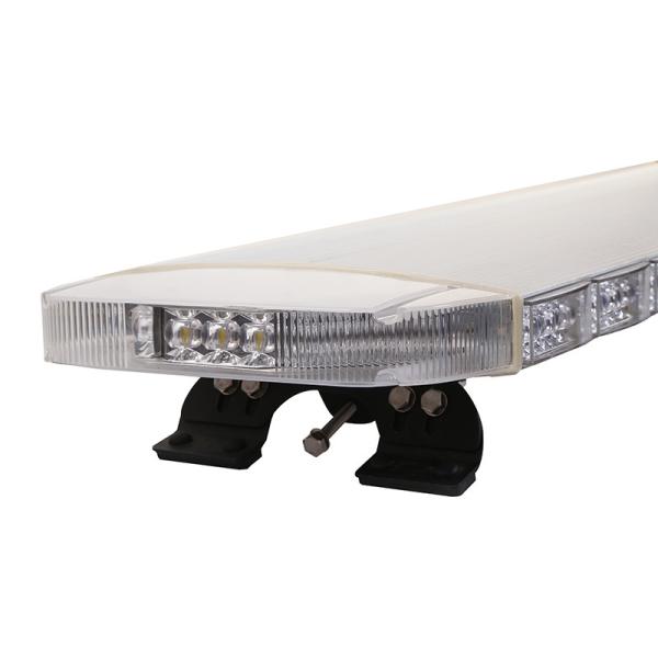 Roof Mounted Amber Light Bar For Engineering Truck , Led Warning Light Bar