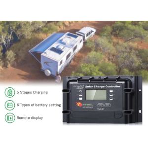 Intelligent 50V Input IP22 Wall Mount Digital Solar Charge Controller with 182X103X50mm Dimensions