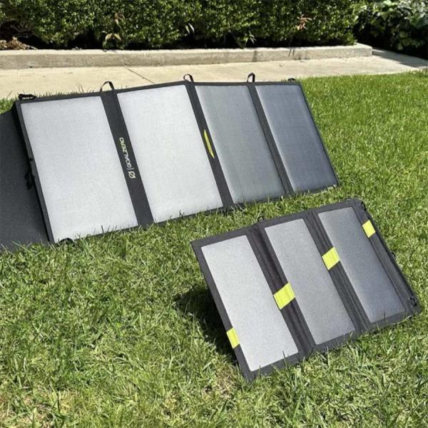 Painel solar dobrável de 60W de energia solar exterior com faixa de tensão máxima de potência 20,9V-19,8V