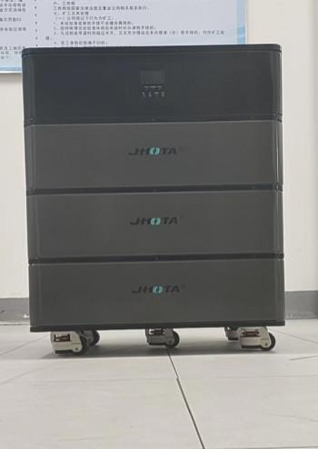 15KWH a empilé le système de stockage de l'énergie utilisé pour la batterie au lithium à la maison