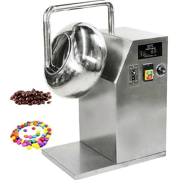 380V Automatic Nut Peanut Coating Machine for Sugar Caramel Bread Crumbs
