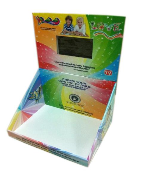 7 inch retail video screen display LCD video pop shelf talker