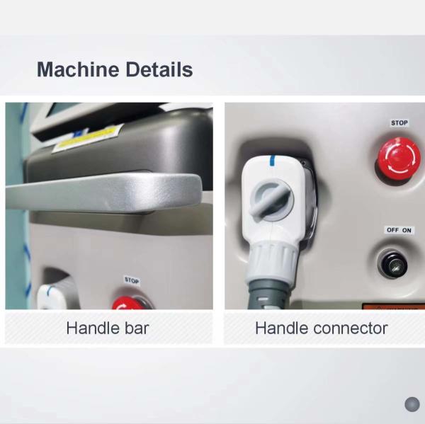 1600W 10 barra Alma Laser Machine 755 equipamento da beleza do laser do diodo 808 1064nm