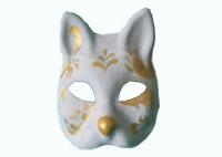 Masque réutilisé de chat de produits moulé par pulpe pour des accessoires de costume de partie de Madame