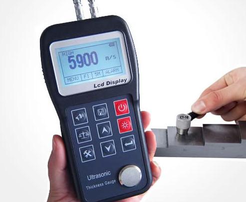 LED Display Ultrasonic Thickness Gauge, UT Wall thickness Gage, Metal Thickness Meter RTG300
