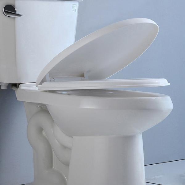 De cuvette des toilettes en deux pièces en céramique haute S commode blanche de