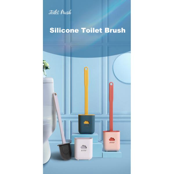 щетка и держатель туалета кремния 38кс10кс4км современные для гостиницы