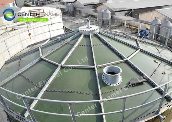 35000 tanques de água industriais de Gallan com o telhado da plataforma da calha da liga de alumínio