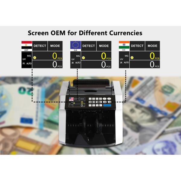 УЛЬТРАФИОЛЕТОВЫЕ деньги инфракрасн USD 1500PCS/MIN против подвергают это механической обработке считают смешанный GBP счетов