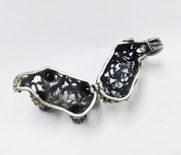 Funky elephant group set decorative indian metal jewellery boxes