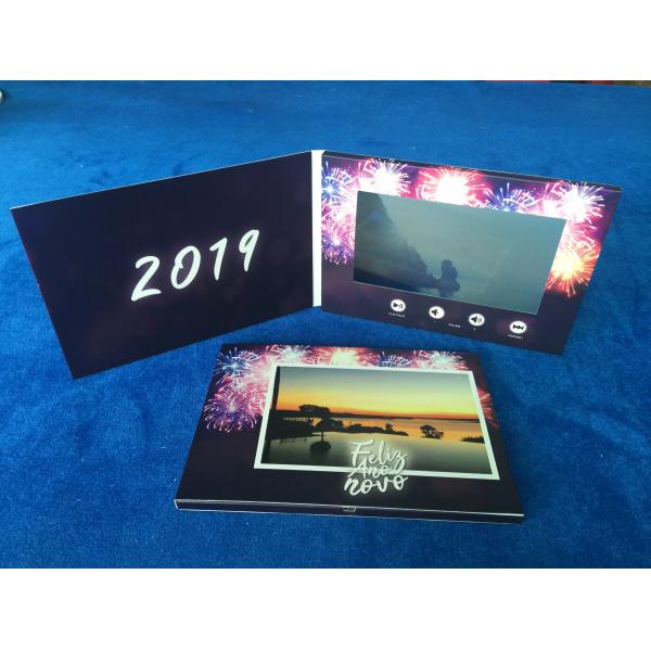 Digital Personalized Video Birthday Cards 7 Inch For Wedding Video Invitations