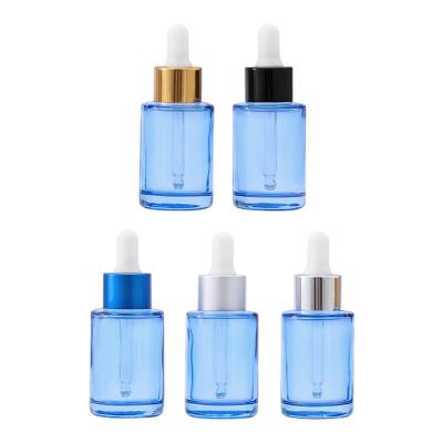 Garrafas geadas do conta-gotas 30ml com pipeta