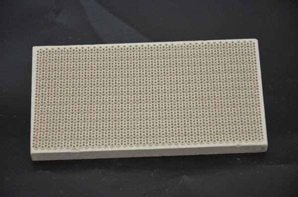 Infrared Honeycomb Ceramic Burner Plate Thermal Shock Resistance For Pizza Ovens