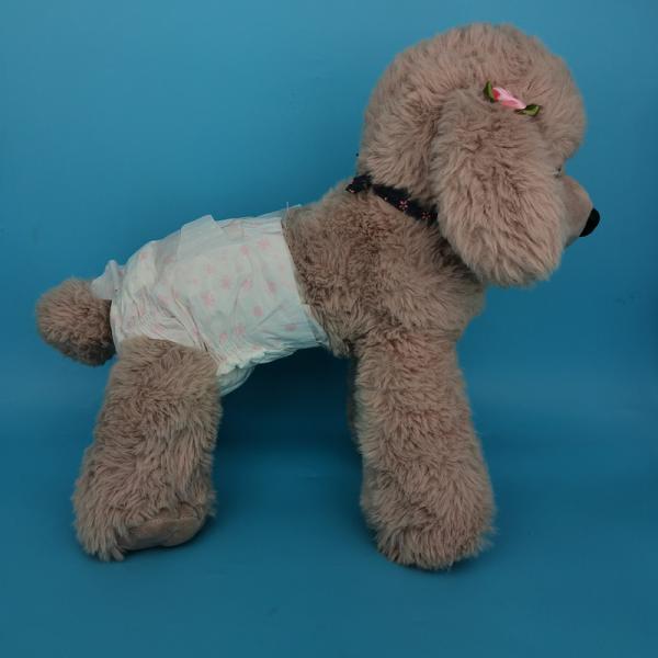 High Absorbency Male Dog Diapers with Cloth-like Film and Soft Non-woven Topsheet