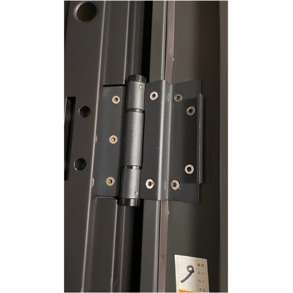 Cold Rolled Steel Pivot Entry Door Anti Theft Door 70mm Leaf For Home Front Entry Gates
