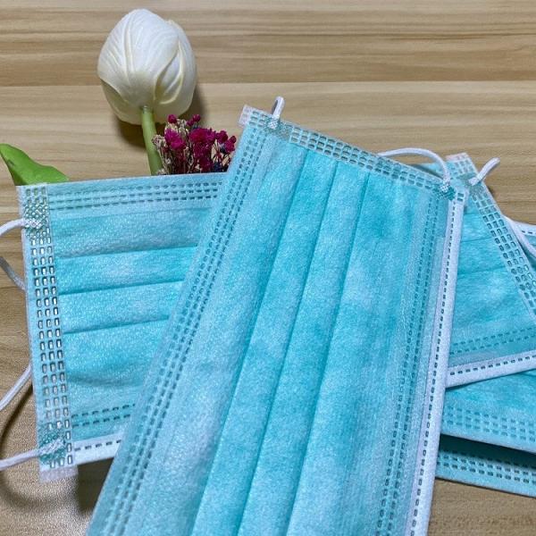 Liquid Proof Disposable Medical Face Mask , 3 Ply Non Woven Face Mask Virus Prevent