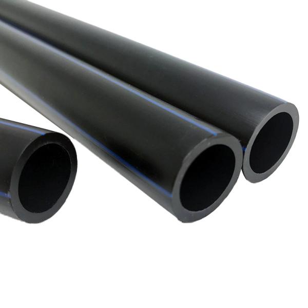 Tubulação de fonte plástica PN16 da água do HDPE azul preto da cor PE100 DN1000mm