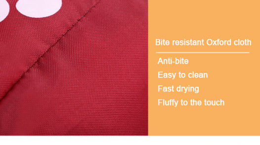 28 Inch Machine Washed Pet Calming Beds Soft Luxury Square Plush Dog Sofa