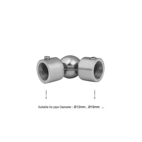 Регулируемый тройник плотника притока рельса руки соединителя трубки нержавеющей стали 90 градусов