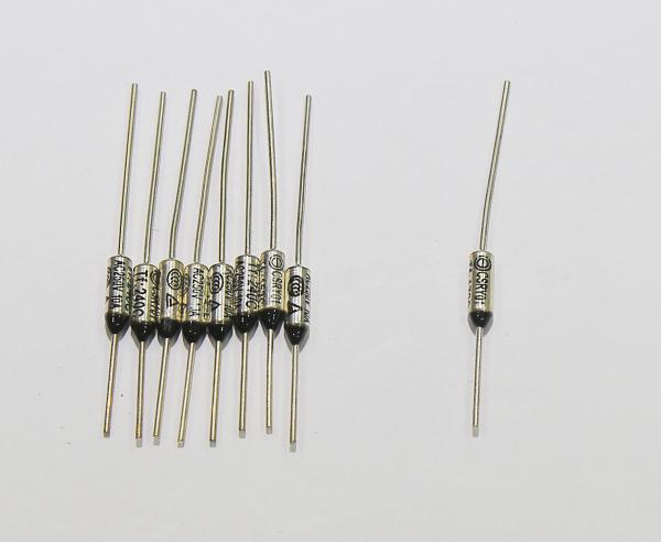 CSRY 250V 10A Thermal Cutoff Fuse , Non-Recloseable Thermal Fuse Switch