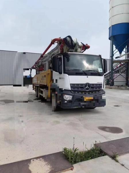 Mercedes Benz chassis Concrete boom pump 52m price 2021 original equipment