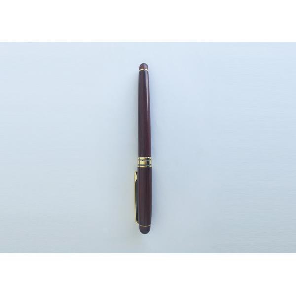 Rosewood box with 1 ball pen 1 fountain pen 1 letter opener for gift or promotional.