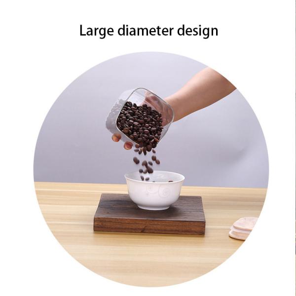 Lead Free 650ml Borosilicate Wide Mouth Food Jar