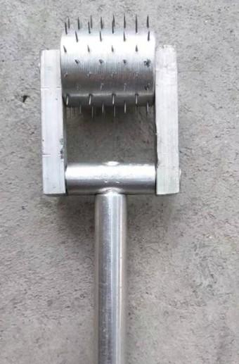 Customizable Needle Roller Brush For Leather Fabric Punching And Perforation Needle Roller