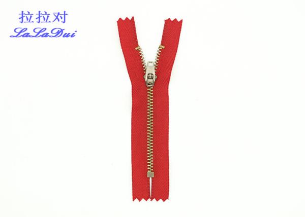 Antique Brass 6 Inches 4.5yg Jeans Zipper With H65 Brass Material