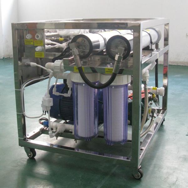 portable Seawater RO Plant Plywood Material 99% Deionization