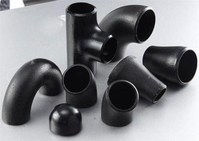 1.5D Long Radius Pipe Elbow Seamless Pipe Fittings STD ASME A234 SCH40 MS Black Painted