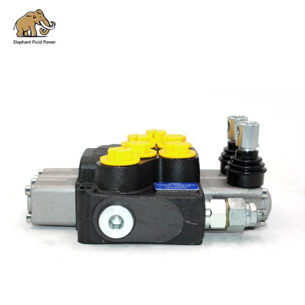Pneumatique manuel de valve de DCV 40 de bobine directionnelle hydraulique du contrôle 2