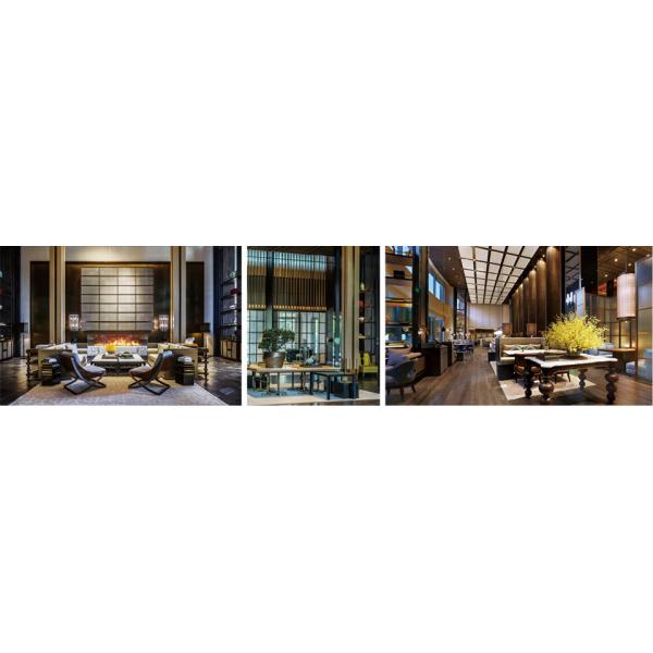 Plywood MDF Five Star Modern Hotel Furniture Project Assembled