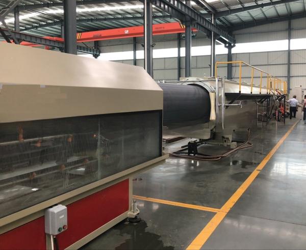 Linha de produção de tubos de abastecimento de gás de água de grande diâmetro HDPE 710-1200 mm a preços acessíveis