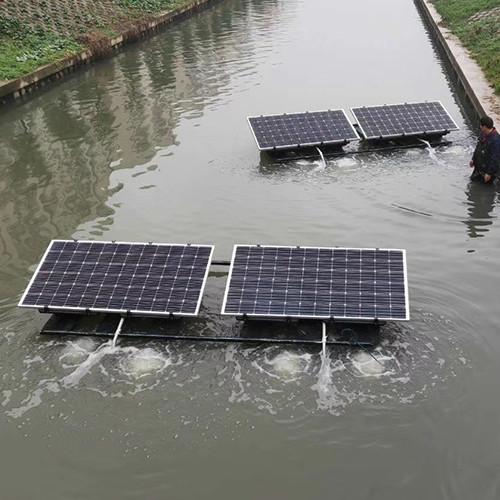 Micro Nano Solar Powered Lake Aerator Convenient Low Noise And Low Disturbance