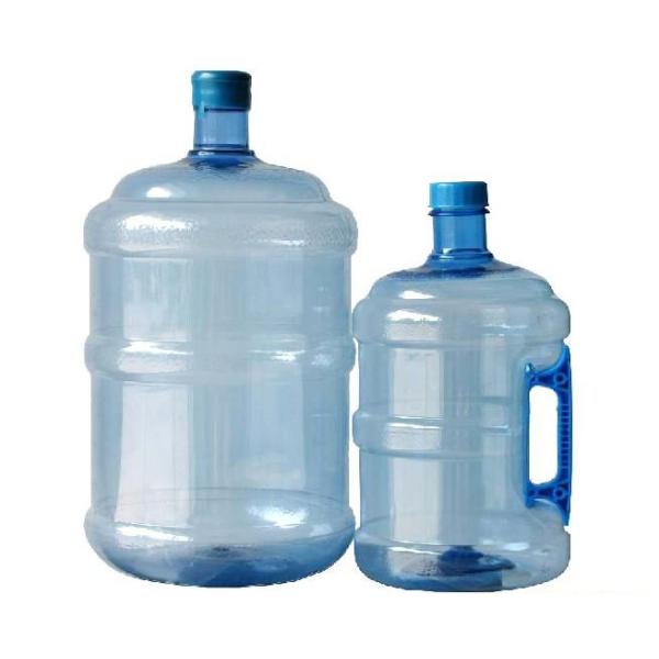 Blue Plastic Barrel Drums 5 Gallon Water Filling Machine With Handle 1 Year Warranty